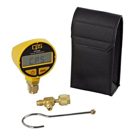 Cps Products Vacuumeter Vacuum Gauge with Digital Display VG200